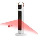 Pursonic Touch Screen Tower Heater White - Brand New