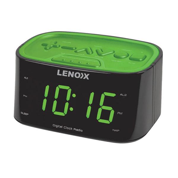 Brand New Lenoxx CRU3128 Smartphone-Charging Clock Radio