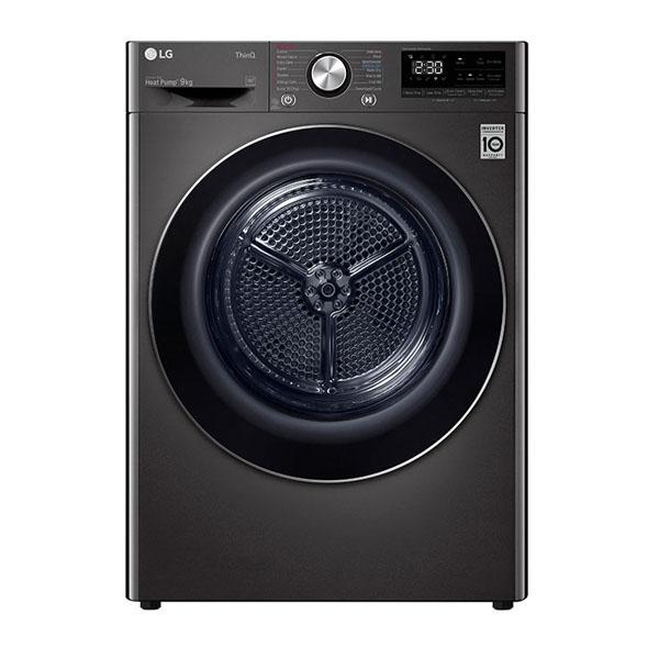 LG DVH9-09B 9kg Black Heat Pump Dryer with Inverter Control - Factory Seconds 2nd