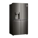 LG GF-D706BSL 706L Black Stainless French Door Refrigerator - Carton Damaged
