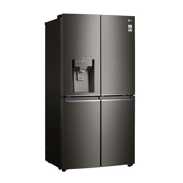 LG GF-D706BSL 706L Black Stainless French Door Refrigerator - Carton Damaged