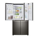 LG GF-D706BSL 706L Black Stainless French Door Refrigerator - Carton Damaged