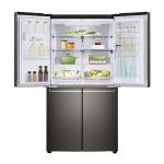 LG GF-D706BSL 706L Black Stainless French Door Refrigerator - Carton Damaged