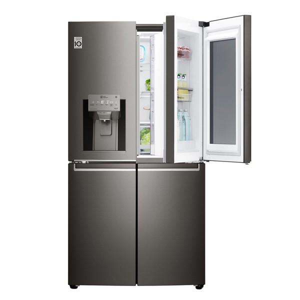 LG GF-V708BSL 708L Black French Door Fridge w/InstaView - Carton Damaged