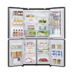LG GF-V708BSL 708L Black French Door Fridge w/InstaView - Carton Damaged