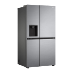 LG GS-N599PL 641L Side by Side Fridge w/Non-Plumbed Ice & Water Dispenser - Factory Seconds