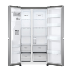 LG GS-N599PL 641L Side by Side Fridge w/Non-Plumbed Ice & Water Dispenser - Factory Seconds