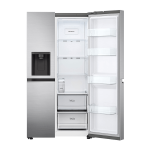 LG GS-N599PL 641L Side by Side Fridge w/Non-Plumbed Ice & Water Dispenser - Factory Seconds