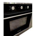 Kleenmaid KCOMF6010 60cm 75L 5 Function Black And Stainless Steel Oven - Carton Damaged