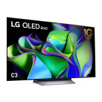 LG OLED77C3PSA 77-inch C3 evo 4K Smart TV Self Lit OLED Pixels - Carton Damaged