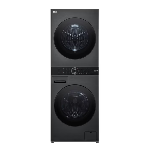 LG WWT-1209B Platinum Black 12/9kg WashTower™ All-In-One Stacked Washer Dryer - Factory Seconds