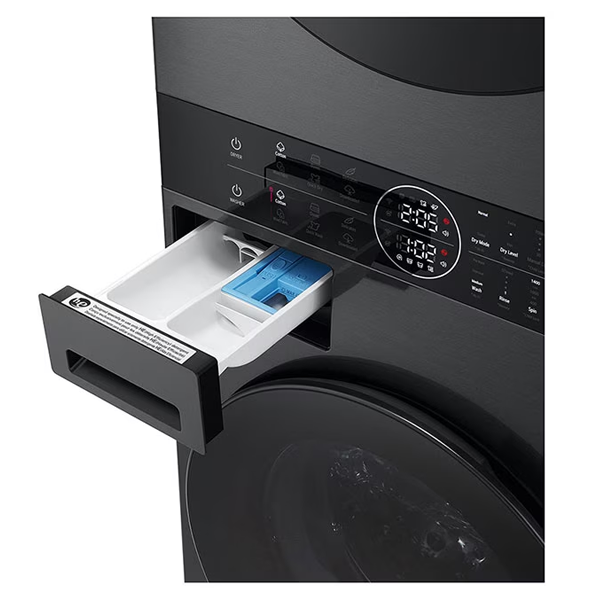 LG WWT-1209B Platinum Black 12/9kg WashTower™ All-In-One Stacked Washer Dryer - Factory Seconds