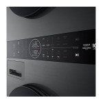 LG WWT-1209B Platinum Black 12/9kg WashTower™ All-In-One Stacked Washer Dryer - Factory Seconds