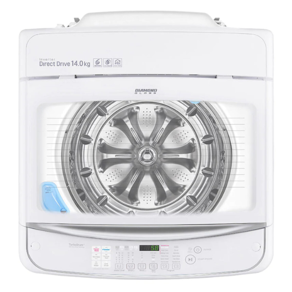 LG WTG1434WHF 14kg Top Load Washing Machine with TurboClean3D™ - Factory Second