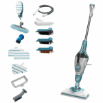 Black & Decker 1600W 2-in-1 Steam-Mop with Delta Head BHSM1610DSM-XE - Carton Damaged