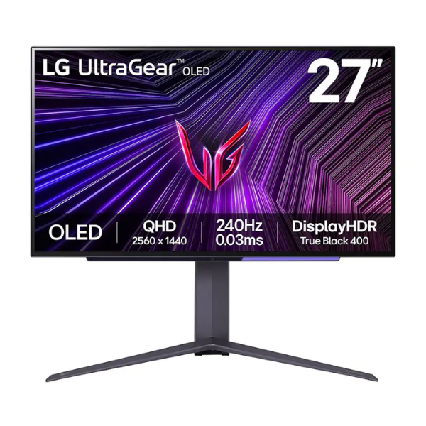 LG UltraGear 27in QHD OLED 240Hz G-Sync Gaming Monitor 27GS95QE-B - Factory Seconds