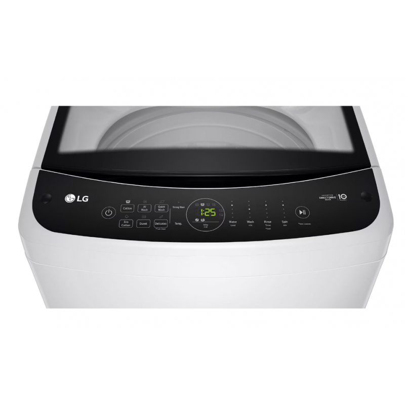 LG 9kg Top Load Washing Machine with AI DD - White- WTL3-09W- Factory Seconds